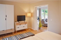 Schlafzimmer - Apartment Topclass Waldhusen