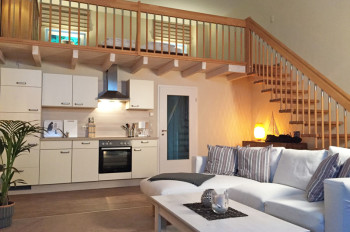 Apartment „Studio 3“ in Waldhusen - Pantryküche
